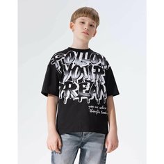 Футболка Gloria Jeans, размер 14+/176, черный