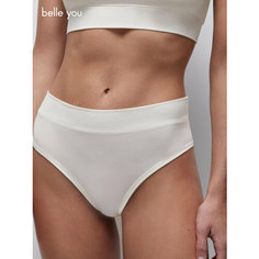Трусы belle you Bamboo Nude, размер XS, белый