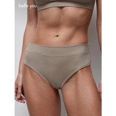 Трусы belle you Bamboo Nude, размер S, бежевый
