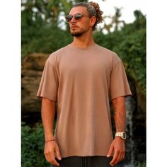 Футболка ЮНИОН, размер 5XL, коричневый