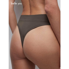 Трусы belle you Bamboo Nude, размер M, кофейный