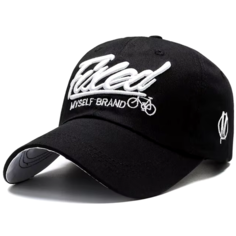 Бейсболка для мужчин и женщин, размер 56-61, черная Нет бренда