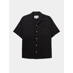 Рубашка Corridor Striped Seersucker SS, размер XL, black