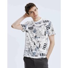 Футболка Gloria Jeans, размер XL (52-54), белый