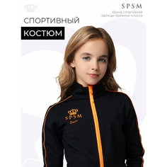 Костюм спортивный S.P.S.M. Спорт, размер М, черный