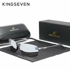 Солнцезащитные очки KINGSEVEN, серебряный