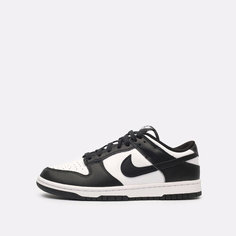 Кроссовки NIKE Dunk Low Retro, размер 27 СМ, white black