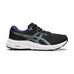Кроссовки ASICS Осень-зима 2024, размер T375, черный/белый/синий