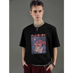Футболка NAKAMA, размер L-XL, черный