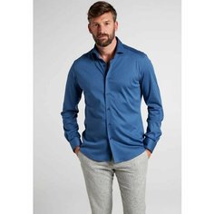 Рубашка Eterna Slim Fit, размер 46/RU58, blue