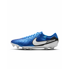 Бутсы NIKE Tiempo Legend 10 Elite FG, размер 9,5 US, синий