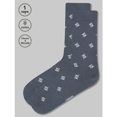 Носки Kingkit, размер 41-45, серый