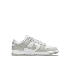 Кроссовки NIKE Dunk Low, размер 42 EU, white/mist grey