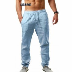 Брюки MOOCIE, размер 5XL, голубой