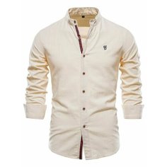 Рубашка MOOCIE, размер 4XL, хаки