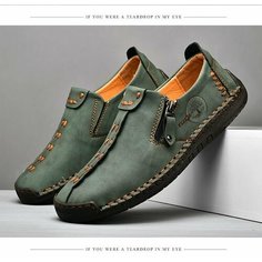 Мокасины MOOCIE, размер 40, зеленый