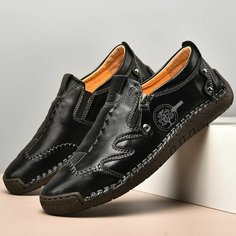 Мокасины MOOCIE, размер 46, черный
