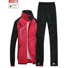 Костюм спортивный MOOCIE, размер 5XL, красный