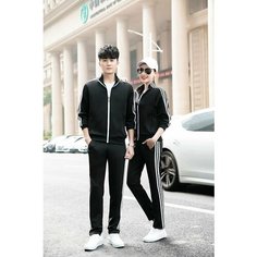 Костюм спортивный MOOCIE, размер M, черный