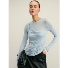Лонгслив Zarina, размер XL (RU 50), , серо-голубой