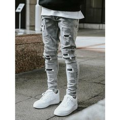 Джинсы MOOCIE, размер 30, серый