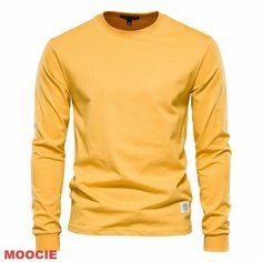 Лонгслив MOOCIE, размер 4XL, , желтый