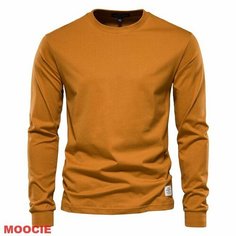 Лонгслив MOOCIE, размер 2XL, , темно-коричневый