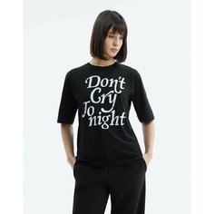 Футболка Gloria Jeans, размер M (44-46), черный