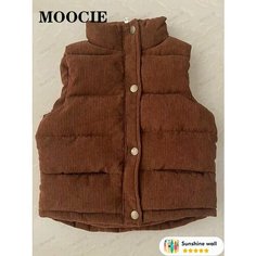Жилет MOOCIE, размер 110, коричневый