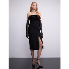 Платье Zarina BLACK SWAN, размер XS (RU 42), черный