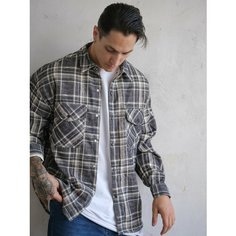 Рубашка NANSEN, размер M, серый