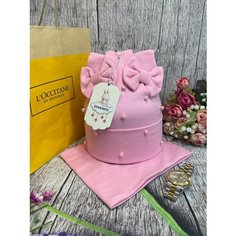 Шапка для детей, размер ONESIZE, розовый Daisyshop