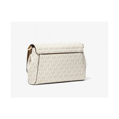 Сумка кросс-боди MICHAEL KORS, фактура зернистая, бежевый