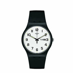 Наручные часы swatch, black/white/green