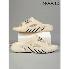 Шлепанцы MOOCIE, размер 40, бежевый