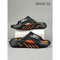 Шлепанцы MOOCIE, размер 47, черный