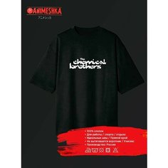 Футболка, размер XL, черный/черный Нет бренда