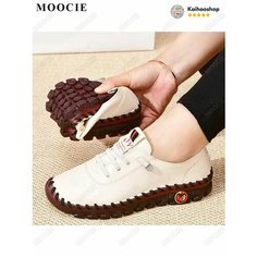 Мокасины MOOCIE, размер Длина стопы 26.0cm/CN 42, белый