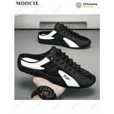 Мокасины MOOCIE, размер Foot length 24.5 cm, black