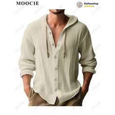 Рубашка MOOCIE, размер 3XL, beige