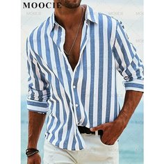 Рубашка MOOCIE, размер S, cиний