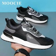 Кроссовки MOOCIE Осень-зима 2024, размер Длина стопы 27 см, черный