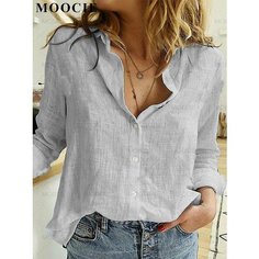 Рубашка MOOCIE, размер 4XL, серый