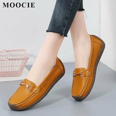 Мокасины MOOCIE, размер Длина стопы 24 см, желтый