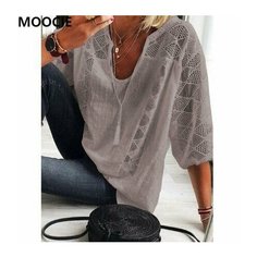 Блуза MOOCIE, размер XL, серый