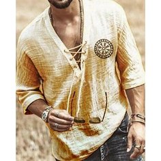 Рубашка MOOCIE, размер 5XL, желтый