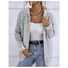 Кардиган размер L., , серый Нет бренда