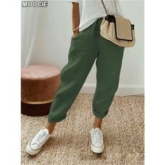 Брюки MOOCIE, размер XL, зеленый