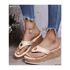 Сабо , размер CN 41 (Длина стельки 25.5 см.), бежевый Нет бренда