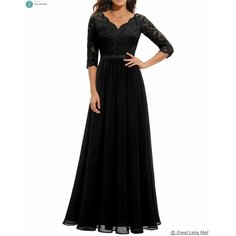 Платье Весна-лето 2024, размер INT XL, черный Нет бренда